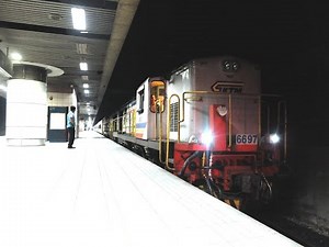 Train travel from Kuala Lumpur to Singapore with KTM Intercity Ekspres Sinaran Selatan 13dn