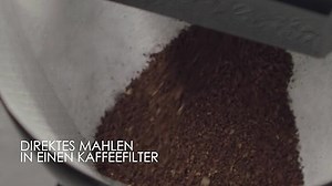 Melitta Calibra Kaffeemühle - Elektrische Kaffeemühle mit Kegelstahlmahlwerk für bis zu 375g Kaffeebohnen und integrierter digitaler Waage, 39 individuellen Mahlstufen, schwarz/Edelstahl