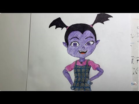 Step by Step Drawing Vampirina