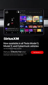 The best in entertainment is now in your Tesla. From endless ad-free music to comedy, SiriusXM is available in your Tesla! | SiriusXM Canada