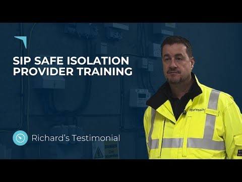 SIP Safe Isolation of a Cut Out course | Richard's Testimonial 🔧