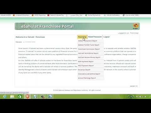 Nadra E Sahulat Ke Deposit Slip branchless Create & Print