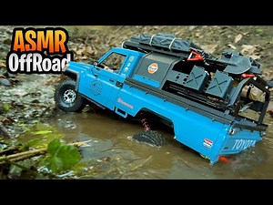 4x4 Offroad RC Toyota Land Cruiser Killerbody LC70 BRX01 - Muddy Off-Road Driving