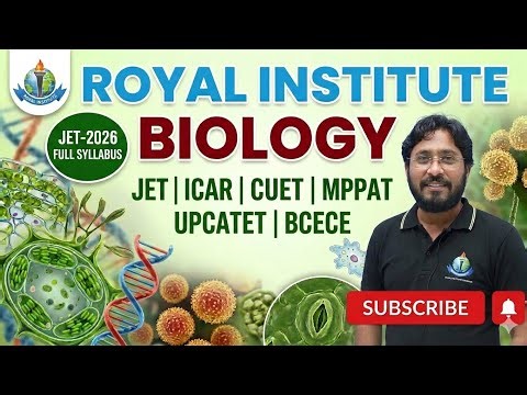Biology By Op Sir || Part - 1 || Long Year Hindi Midium || JET | ICAR | CUET | MPPAT | UPCATET