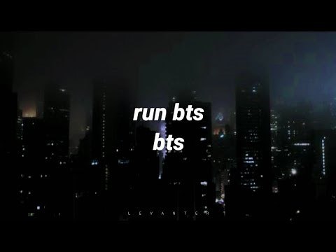 run bts by bts [english lyrics]