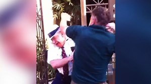 Brawl at Disney theme park