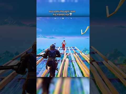 Pretending to be a fake Mandalorian NPC