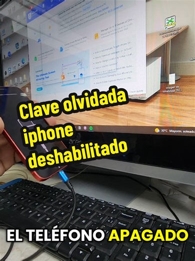 Flasheo para iPhone 12 por olvido de la clave de pantalla. #itunes #flash #iphone #clave #cuenta