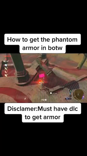 Obtaining Phantom Armor in Zelda Breath of the Wild