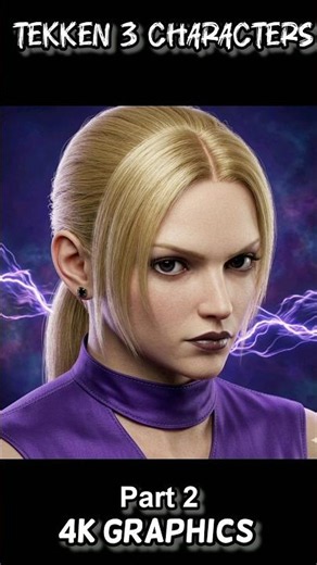 Tekken 3 Characters 4k Graphics Part 2 #tekken3