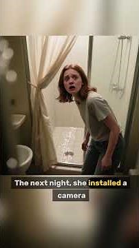 “The Face Behind the Curtain” — Terrifying Bathroom Horror Story | Don’t Watch Alone 🚿😱