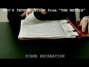 Neo's Interrogation from "The Matrix" Scene Recreation| Emily Freeman