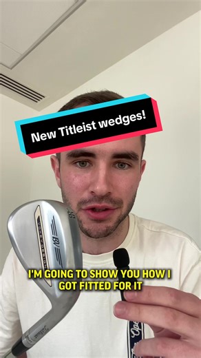 Ever wondered what happens in a wedge fitting? 🤔 Our performance editor Lewis Fraser got the experience with the brand-new Titleist Vokey SM11 wedges. #golf #golfers #titleist