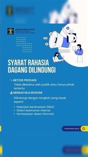 👉 “Lindungi Rahasia Dagang untuk Menjaga Keunggulan Kompetitif”