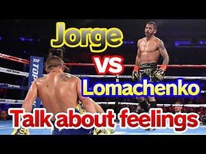 【Linares】He talk about 【Jorge vs Lomachenko】（ロマチェンコ戦の時の気持ちを話します）