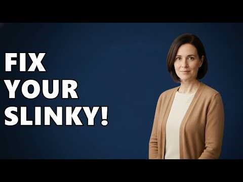 How To Fix A Slinky That Is Stretched Out?