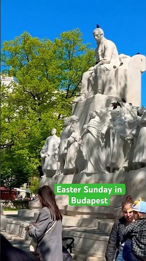 Easter Sunday in Budapest: The Vibrant Celebration at Vörösmarty Square