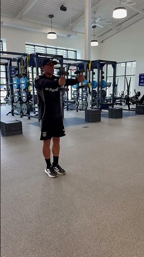 Shoulder front raise