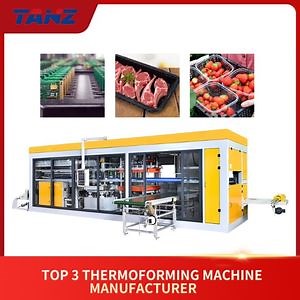 [Hot Item] to Go Making Plastic Containers Food Disposable Lunch Box Thermofroming Making Machine