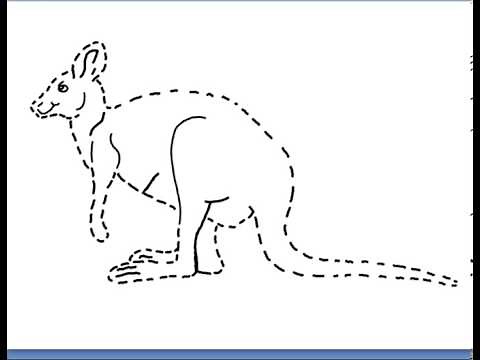 Printable Tracing Pictures Worksheets For Preschool and Kindergarten