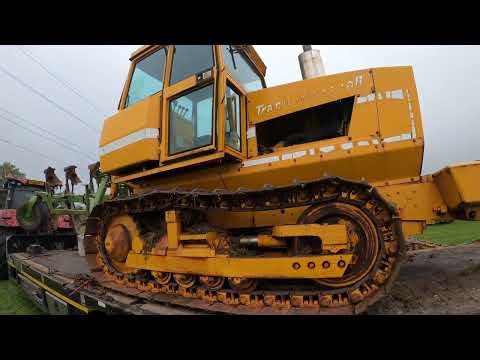 1987 Track Marshall TM 135 5.8 Litre 6-Cyl Diesel Crawler Tractor (136 HP) Brit Nat Ploughing Champs