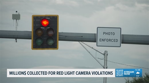 Red light camera violations leave drivers questioning, and communities bringing in cash