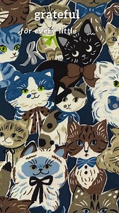 Retro Cat Print Oxford Fabric: Quilting & Crafting Canvas - Etsy