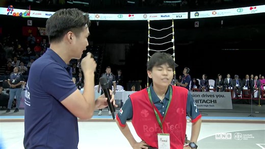5.6K views · 41 reactions | ABU ROBOCON 2025 ULAANBAATAR: Grand Prix. Japan VS Hong Kong #MNB | Mongolian National Broadcaster | Facebook