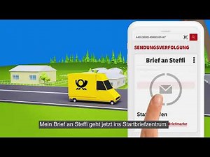 Die neue Briefmarke mit Matrixcode inkl. Basis-Sendungsverfolgung| Deutsche Post