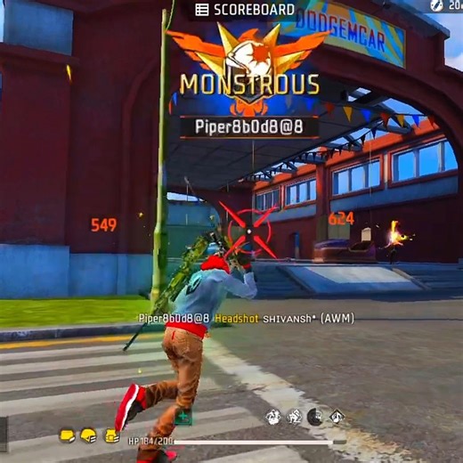 AWM Hacker 😱 Revenge 😈🔥 #freefire #shorts #trending