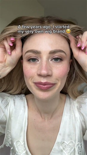 If only 14-year-old Nat could see herself now 🥹 #hairloss #alopecia #femalehairloss