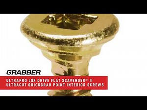 Grabber UltraPro Wood Interior Screw