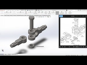 Knuckle Joint Design in SolidWorks | Step-by-Step Tutorial #KnuckleJoint #SolidWorksTutorial