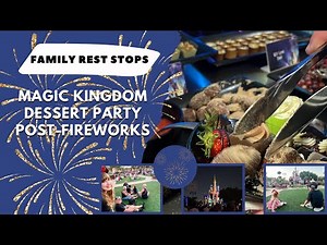 Magic Kingdom Dessert Party Happily Ever After Fireworks
