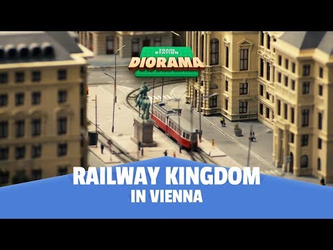 Vienna Model Railway Diorama | Miniature Train City with Day & Night Cycle (HO scale)