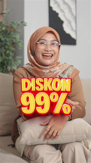 Diskon 99% di Shopee LIVE Bareng Lila Azmina