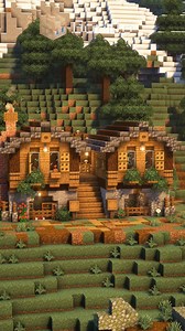 Minecraft 2-Player Base🏠 #minecraft #minecraftbuilding #minecrafttutorial | Gorillo