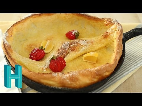 How to Make a Dutch Baby Pancake Recipe | Hilah Cooking