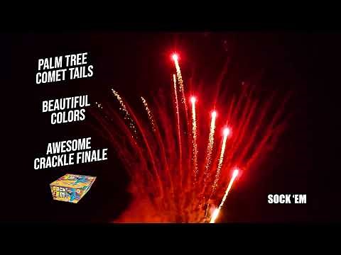 Sock'em 500g Multi-shot Firework - World Class