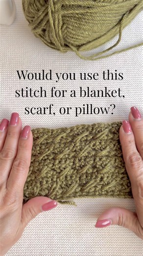 Cable Stitch Crochet Tutorial