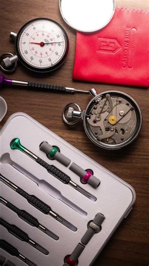 Cased In Time Watch Screwdriver Set now live on the website. #watches #horology #watchrepair #watch