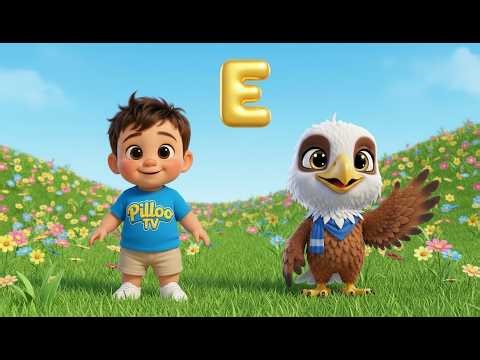 Letter E for Kids | Learn the Alphabet with Pilloo the Kid | Pilloo TV