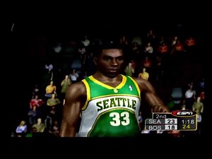 ESPN NBA 2K5 Celtics vs Sonics