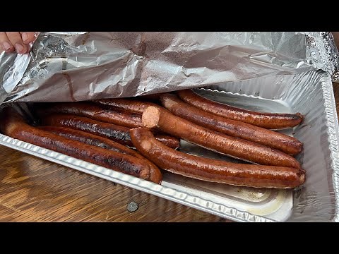 SAUSAGE EATING CONTEST!!