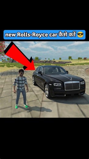 new Rolls-Royce car कैसे करें 😎😱 ll Indian vehicle Simulator 3d l game #newupdate #viral #shorts