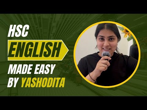 HSC 12th English Marathon Series – Part 1 | Paper Pattern & Writing Skills Made Easy with Yashodita
