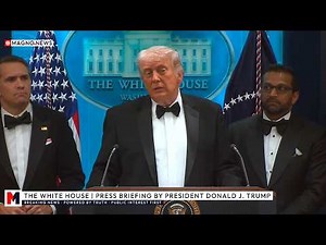 WATCH FULL: Donald Trump Briefs Media after Shots Fired at White House Correspondent's Dinner