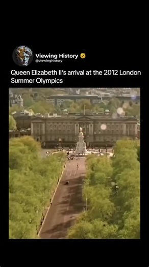 Viewing History on Instagram: "The opening ceremony of the 2012 London Summer Olympics featured one of the most memorable entrances in Olympic history, as Queen Elizabeth II appeared in a special cinematic segment alongside James Bond. In the filmed sequence, Bond escorts the Queen from Buckingham Palace to a waiting helicopter, which then flies across London before the pair “arrive” at the Olympic Stadium in dramatic fashion. Moments later, the ceremony seamlessly transitions from film to live 