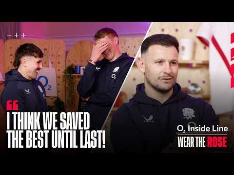 Who's best dressed in the England Rugby camp? 🤔 | O2 Inside Line: Wear the Rose