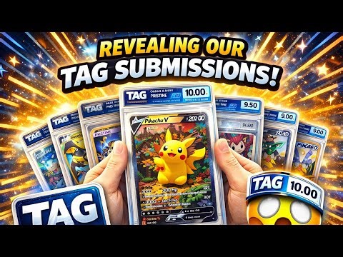 TAG Grading Reveal… was it worth it? 📈🤑